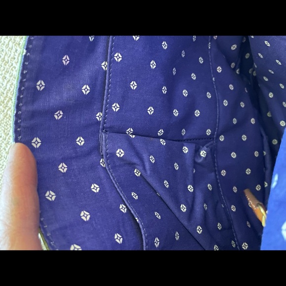 New Fossil crossbody coated canvas. Rainbow multicolor. Leather. 5 pockets snap - Picture 6 of 12